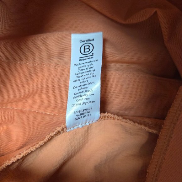 Athleta Trekkie North Crop 23" Jogger Womens 6 Orange Ripstop Pants - Picture 9 of 9